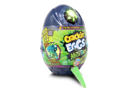 Мягкая игрушка Crackin'Eggs Динозавр Метеор в яйце, свет/звук 22 см 1-00416320_2