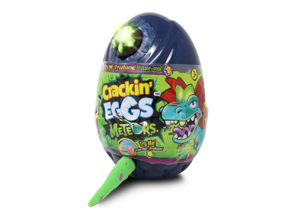 Мягкая игрушка Crackin'Eggs Динозавр Метеор в яйце, свет/звук 22 см 1-00416320_3