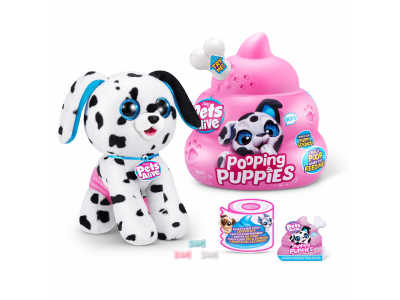 Набор игровой Zuru Pets Alive Pooping Puppies Щенок с аксессуарами, звук 1-00416332_6