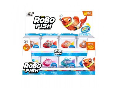 Игрушка Zuru Robo Alive Robo Fish плавающая рыбка 1-00416340_14