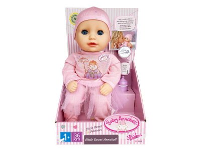 Кукла Baby Annabell интерактивная Маленькая девочка 36 см 1-00416523_6