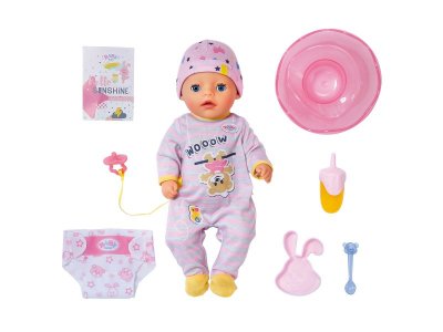 Кукла Baby born интерактивная Маленькая девочка 36 см 1-00416524_1