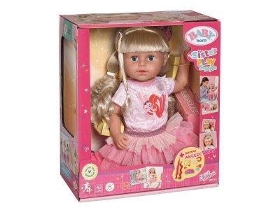 Кукла Baby born интерактивная Cестричка с аксессуарами 43 см 1-00416525_8