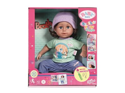 Кукла Baby born интерактивная Братик с аксессуарами 43 см 1-00416527_2