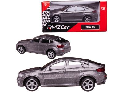 Машина RMZ City BMW X6, без механизмов, металл 1:43 1-00417556_1