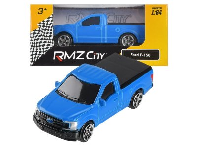Машина RMZ City Ford F150 2018, без механизмов, металл 1:64 1-00417563_1