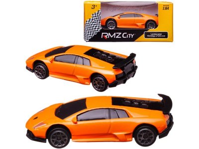 Машина RMZ City Lamborghini Murcielago LP670-4 без механизмов, металл 1:64 1-00417564_1