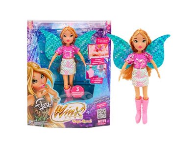 Кукла Winx Club Magic reveal Флора с крыльями, 24 см 1-00417349_1