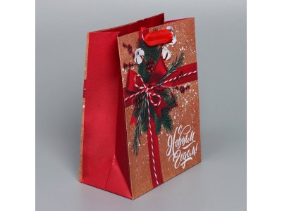 Пакет подарочный Дарите Счастье К тебе с подарком 18*23*10 см 1-00417220_2