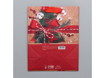 Пакет подарочный Дарите Счастье К тебе с подарком 18*23*10 см 1-00417220_6