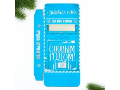 Почта Деда Мороза ArtFox: почтовый ящик, письма (4 шт.), марки Полярная почта 1-00417247_5