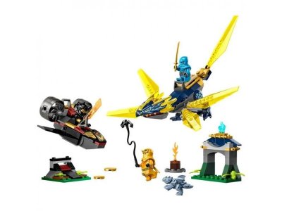 Конструктор Lego Ninjago Битва детеныша дракона Нии и Арин 1-00417416_7