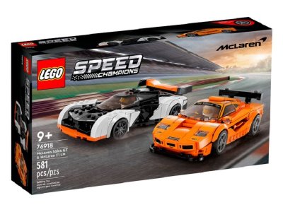 Конструктор Lego Speed Champions McLaren Solus GT и McLaren F1 LM 1-00417437_1