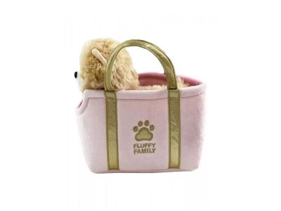 Мягкая игрушка Fluffy Family Щенок Шпиц в сумке 19 см 1-00417378_2