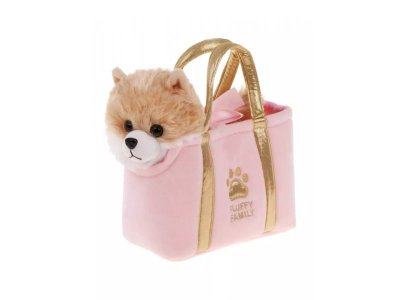 Мягкая игрушка Fluffy Family Щенок Шпиц в сумке 19 см 1-00417378_3