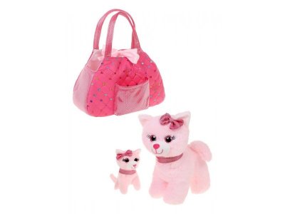 Набор в сумочке Fluffy Family Мама и котенок 1-00417381_1