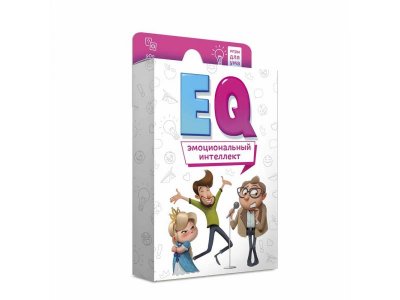 Карточная игра ГеоДом EQ Эмоциональный интеллект. Игры для ума 40 карточек 1-00418072_1