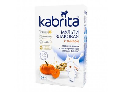 Каша на козьем молоке Kabrita мультизлаковая с тыквой 180 г 1-00419147_6