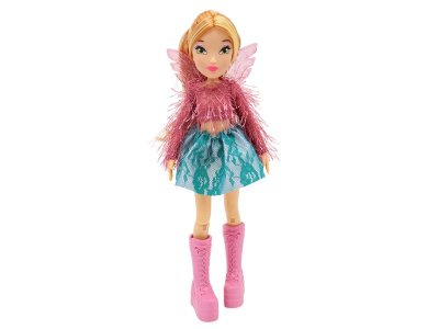Кукла Winx Club Модная Флора с крыльями шарнирная, 24 см 1-00417330_3
