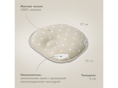 Подушка для новорожденного Nuovita Neonutti Sonno Dipinto 1-00293293_5