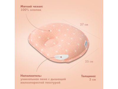 Подушка для новорожденного Nuovita Neonutti Sonno Dipinto 1-00293296_5