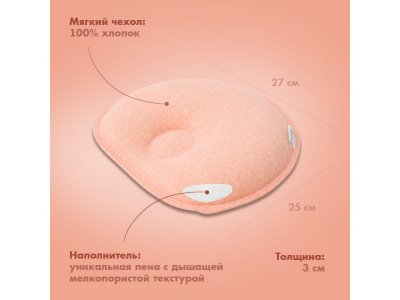 Подушка для новорожденного Nuovita Neonutti Sonno Dipinto 1-00293297_5