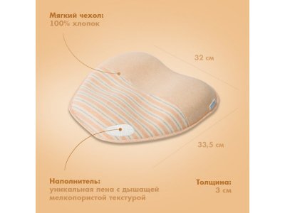 Подушка для новорожденного Nuovita Neonutti Trio Dipinto 1-00293299_5