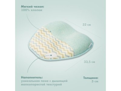 Подушка для новорожденного Nuovita Neonutti Trio Dipinto 1-00293300_5