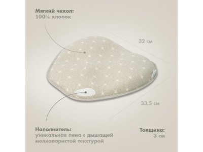 Подушка для новорожденного Nuovita Neonutti Trio Dipinto 1-00293301_5