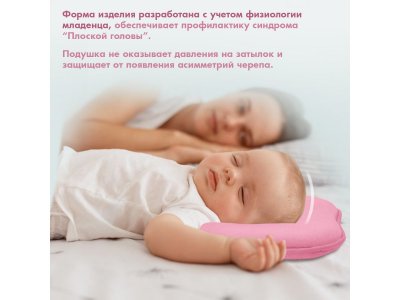 Подушка для новорожденного Nuovita Neonutti Mela Memoria 1-00295521_4