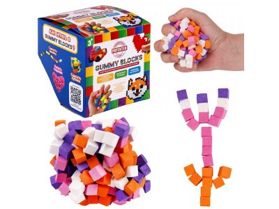Конструктор-пластилин Gummy Blocks разноцветный 1-00419409_1