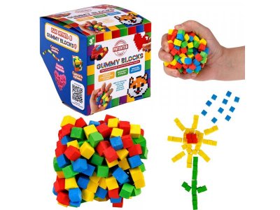 Конструктор-пластилин Gummy Blocks разноцветный 1-00419410_1