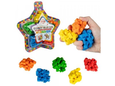 Конструктор-пластилин Gummy Blocks 5 цветов 1-00419411_1