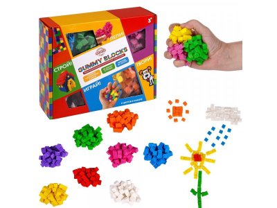 Конструктор-пластилин Gummy Blocks 8 цветов 1-00419413_1