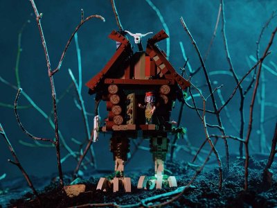 Конструктор Brick Labs Избушка Бабы-Яги 1295 деталей 1-00419570_2