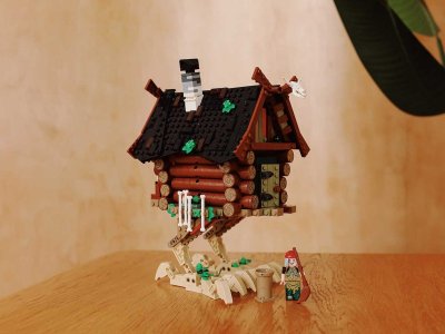 Конструктор Brick Labs Избушка Бабы-Яги 1295 деталей 1-00419570_4