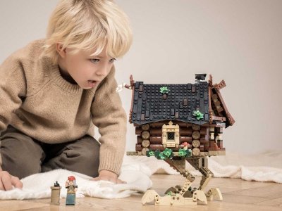 Конструктор Brick Labs Избушка Бабы-Яги 1295 деталей 1-00419570_9