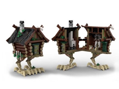Конструктор Brick Labs Избушка Бабы-Яги 1295 деталей 1-00419570_1