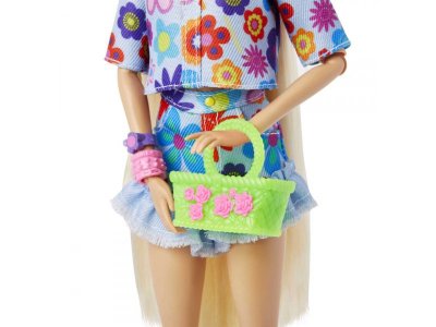 Кукла Barbie Экстра с цветочным принтом 1-00419600_3