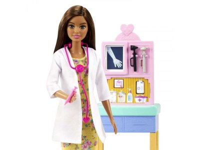 Набор игровой Barbie Профессии Врач-педиатр брюнетка 1-00419604_5