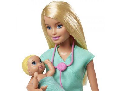 Набор игровой Barbie Профессии Доктор блондинка 1-00419606_5