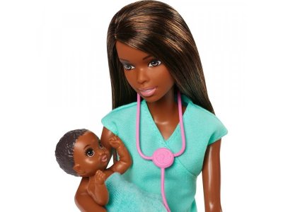 Набор игровой Barbie Профессии Доктор брюнетка 1-00419607_3