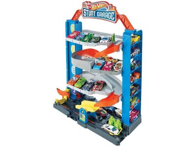 Набор игровой Hot Wheels City Гараж для трюков с 1 машинкой, масштаб 1:64 1-00420097_6