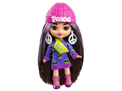 Кукла Barbie Extra Mini Minis с модными аксессуарами 1-00420100_8