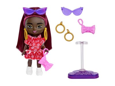 Кукла Barbie Extra Mini Minis с модными аксессуарами 1-00420100_12