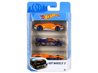 Игрушка Hot Wheels Машинка базовая, упаковка 3 шт. 1-00211681_2