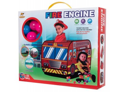 Палатка игровая Babysit Пожарная машина 1-00401686_11