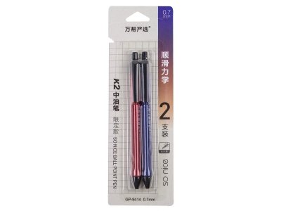 Ручка шариковая Top Shine автоматическая 2 шт. 1-00412621_1