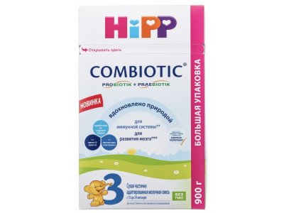 Смесь Hipp 3 Combiotic молочная сухая адаптированная 900 г 1-00345595_9