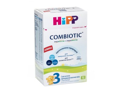 Смесь Hipp 3 Combiotic молочная сухая адаптированная 600 г 1-00340838_2